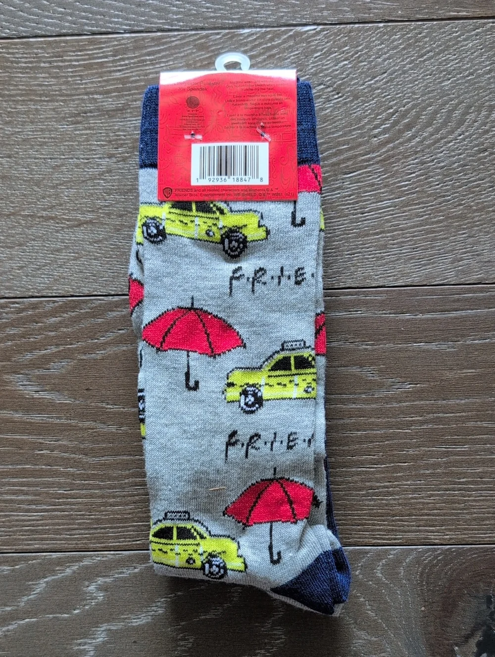 NWT FRIENDS Crew Socks